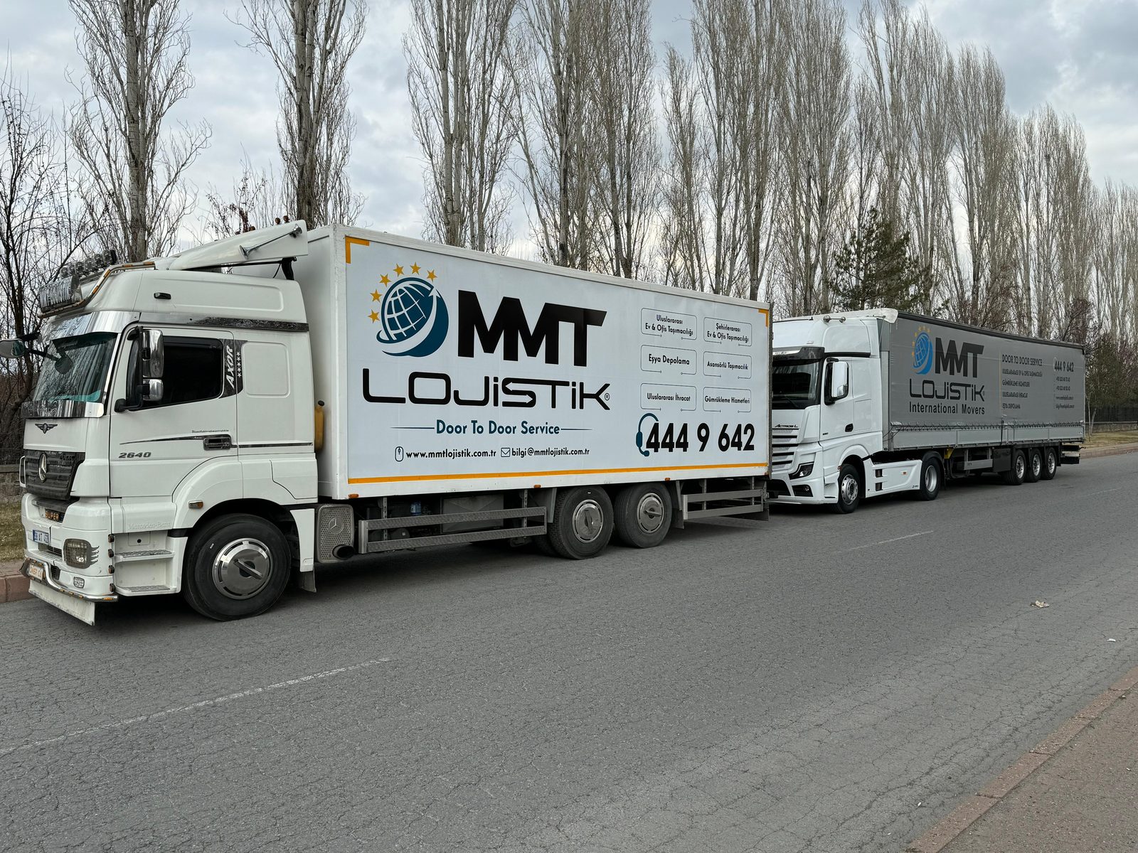 MMT Lojistik araç filosu